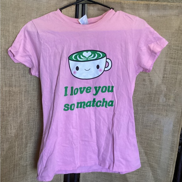 Tops - 💕I Love You So Matcha 🍵 Kawaii Tee💕